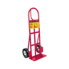 Diablo de carga de 370 kg, ruedas imponchables PU, asa 'D' 2