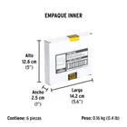 Bolsa con 2 micas para careta CAREL-913P1, PRETUL 5
