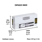 Desarmador de caja 3/8' mango de PVC, PRETUL 7