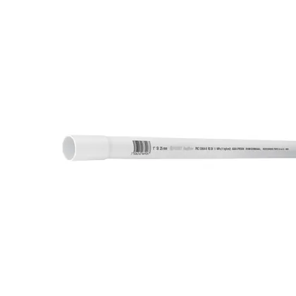 Tubo de 1' PVC hidráulico RD 26, 3m, 0.6kg, FOSET