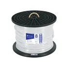 Metro de cable THHW-LS 8 AWG blanco en carrete de 500 m 1