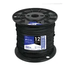 Metro de cable THHW-LS 12 AWG negro en carrete de 500 m 1
