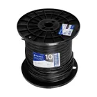 Metro de cable THHW-LS 10 AWG negro en carrete de 500 m 1