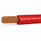 Metro de cable THHW-LS 10 AWG rojo en carrete de 500 m 2