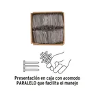 Kilo de clavo estándar 3-1/2' con cabeza en caja de 10 kg 3