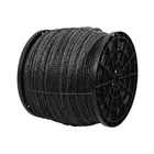 Kilo de cuerda negra de polipropileno 11 mm, carrete 20kg 1