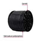 Kilo de cuerda negra de polipropileno 19 mm, carrete 30kg 2