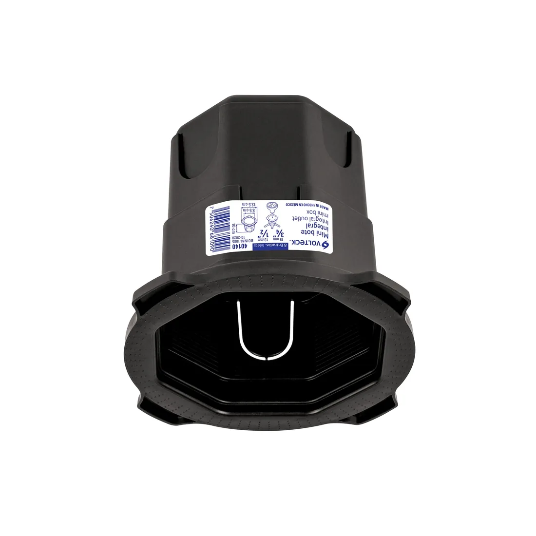 Mini bote integral 10 cm, aro interno de 8.5 cm, VOLTECK