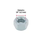 Bolsa con 250 tuercas de seguridad, 1/4' , FIERO 2
