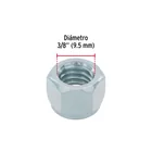 Bolsa con 100 tuercas de seguridad, 3/8' , FIERO 2