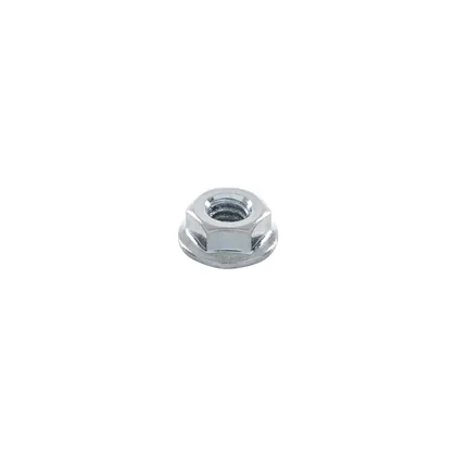 Bolsa con 100 tuercas flange, 1/4', acero galvanizado, FIERO