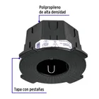 Bote integral de 10 cm, aro interno de 8 cm, VOLTECK 2