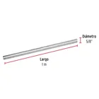 Varilla roscada de 1 m x 5/8', FIERO 3