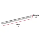 Varilla roscada de 1 m x 7/8', FIERO 3