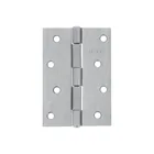 Bisagra rectangular 4 x 2-3/4', acero natural, HERMEX 1