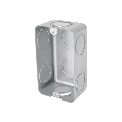 Caja tipo chalupa 2' x 4' reforzada, VOLTECK