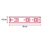 Bolsa con 2 correderas extensión 55 cm p/cajón, ancho 4.5 cm 3