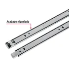 Bolsa con 2 correderas extensión 45 cm p/cajón, ancho 2.5 cm 2
