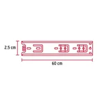 Bolsa con 2 correderas extensión 60 cm p/cajón, ancho 2.5 cm 3