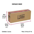 Cerradura doble barra, doble cerrojo, HERMEX 7