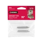 Cortador y guía para DUP-400 95°, HERMEX 3