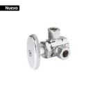 Llave ang. doble salida 3/8', multivuelta, barrilito, FOSET 1