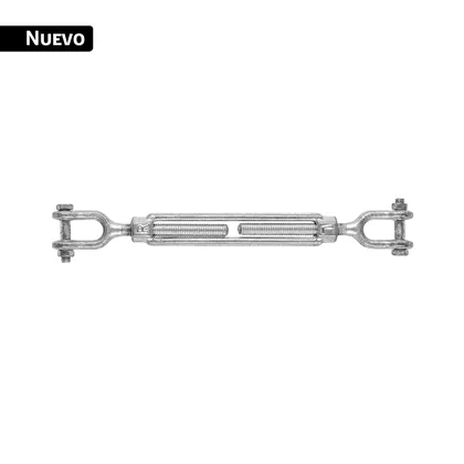 Tensor forjado 1/2' quijada - quijada, galvanizado, FIERO