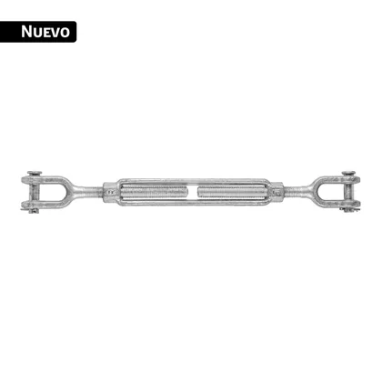 Tensor forjado 3/4' quijada - quijada, galvanizado, FIERO