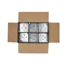 Caja cuadrada 4' x 4' reforzada, VOLTECK 2