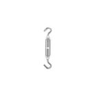 Tensor zinc 3/8' gancho-gancho, FIERO 1