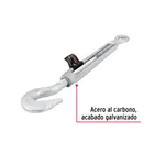 Tensor de acero forjado 7/8x12' ojo-gancho,galvanizado FIERO 2