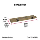 Tensor de acero forjado 7/8x12' ojo-gancho,galvanizado FIERO 5