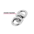 Destorcedor metálico de 1/8', FIERO 3