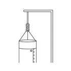 Destorcedor metálico de 3/16', FIERO 2