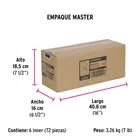 Destorcedor metálico de 3/16', FIERO 8