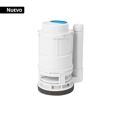 Válvula descarga dual 3' para WC de 1 pieza, sin botón dual