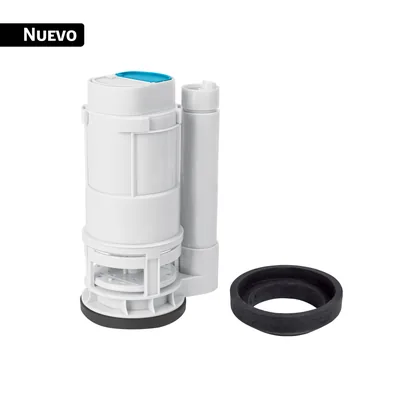 Válvula descarga dual 3' para WC de 2 piezas, sin botón dual