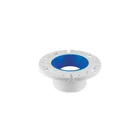 Brida con cuello rígido para WC, tubería de 4', FOSET 1