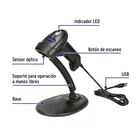 Lector de código de barras 2D, alámbrico, USB, VOLTECK 2