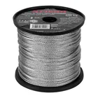 Metro de cable rígido 3/32' de acero 7x7 hilos, 75 m, FIERO 1