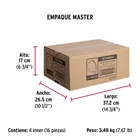 Bolsa con 5 abrazaderas sin fin #52, 2-13/16 - 3-3/4', FIERO 9
