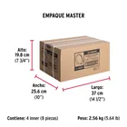 Bolsa con 5 abrazaderas sin fin #80, 4-5/8 - 5-1/2', FIERO 9