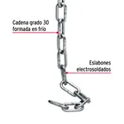 Metro de cadena pulida de 3/16', 65 m en cubeta, FIERO 2