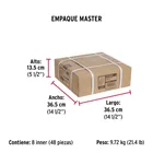 Cadena de 1.8 m de amarre para perro, 2.1 mm, FIERO 8