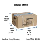 Válvula de esfera CPVC, 2', FOSET 4
