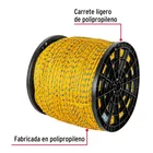 Kilo de cuerda amarilla de polipropileno 6mm, carrete 20kg 2