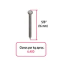 Bolsa con 1 kg de clavos alfilerillos de 5/8' sin cabeza 2