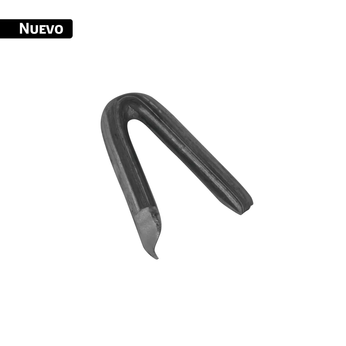 Caja con 10 kg de grapas 1' negras p/alambre de púas, FIERO