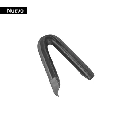 Caja con 10 kg de grapas 1' negras p/alambre de púas, FIERO