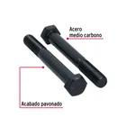 Bolsa con 15 tornillos 1/2' x 4' acero grado 5, FIERO 2